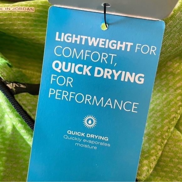 💚 LOT OF 2  Men’s Champion Vapor Quarter Zip & Mesh Graphic Tee, Size M - Picture 4 of 16